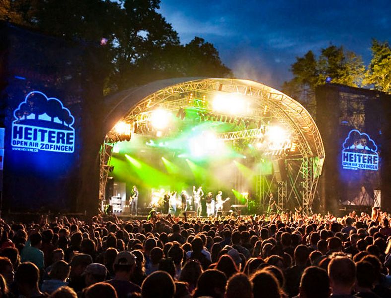 Heitere Open Air 2026: un programma ricco di eventi sulla montagna locale di Zofingen