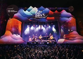Zauberpark: Lichtkunst und Live-Musik am Flughafen Zürich