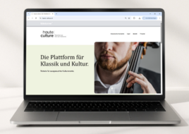 «haute culture» die neue Plattform für klassische Kultur