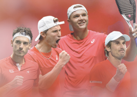 Davis Cup Playoffs: heisses Duell gegen Peru