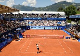 Grosses Tennis am EFG Swiss Open Gstaad