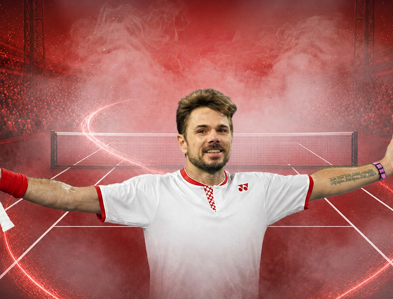 One Last Backhand: Wawrinkas Abschied mit Roger Federer, Gaël Monfils und Andy Murray