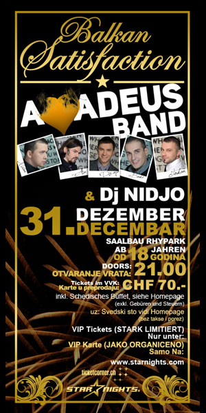 Amadeus Band - Balkan Satisfaction 2011