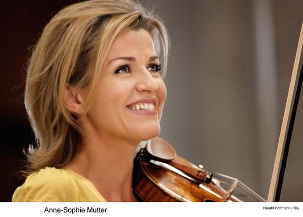 Anne-Sophie Mutter &copy;H.Hoffmann/Deutsche Grammophon
