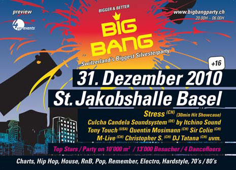 Big Bang Silvesterparty 2010