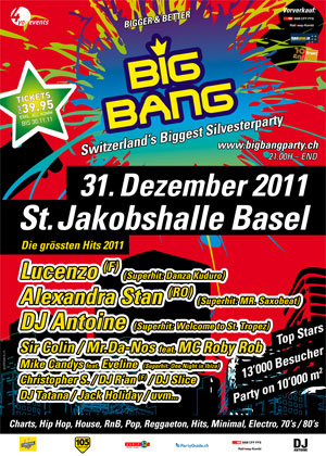 Big Bang Silvesterparty 2011