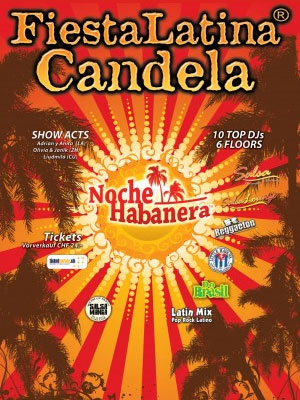 Fiesta Latina Candela - Flyer 2011