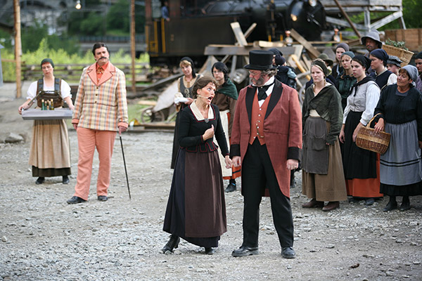 Freilichtspiele 2007 &laquo;D&lsquo;Gotthardbahn&raquo;