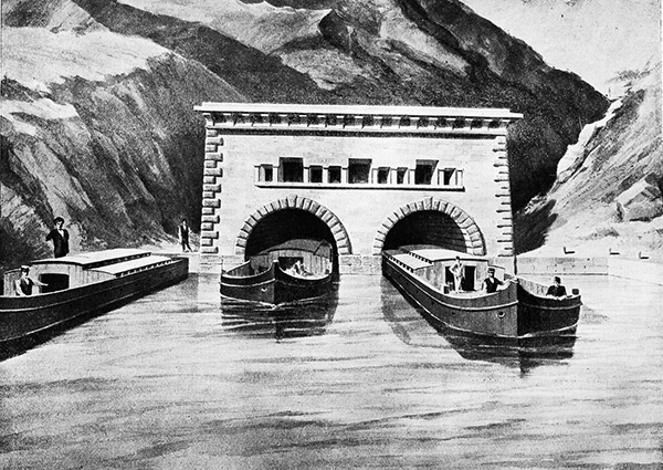 Pietro Caminadas Wasserweg-Projekt