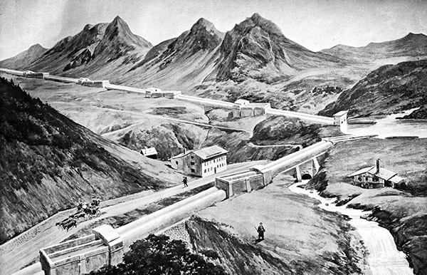 Pietro Caminadas Wasserweg-Projekt