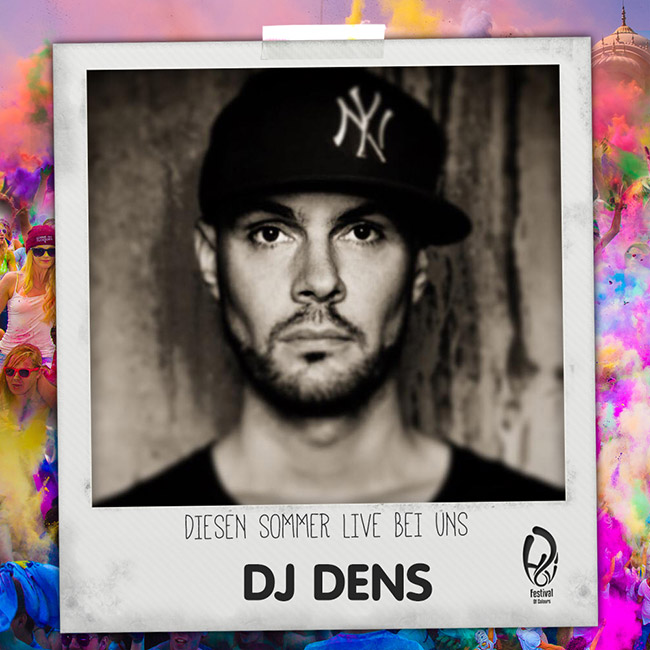 Holi Festival Of Colours Z&uuml;rich 2015 - DJ Dens