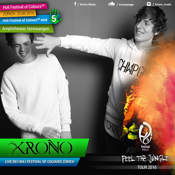 Holi Festival Of Colours Z&uuml;rich 2016