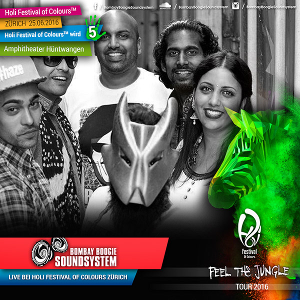 Holi Festival Of Colours Z&uuml;rich 2016