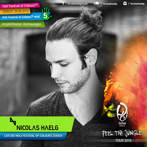 Holi Festival Of Colours Z&uuml;rich 2016