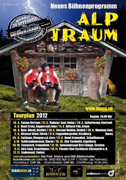 Messer & Gabel - B&uuml;hnenprogramm "Alptraum" 2012