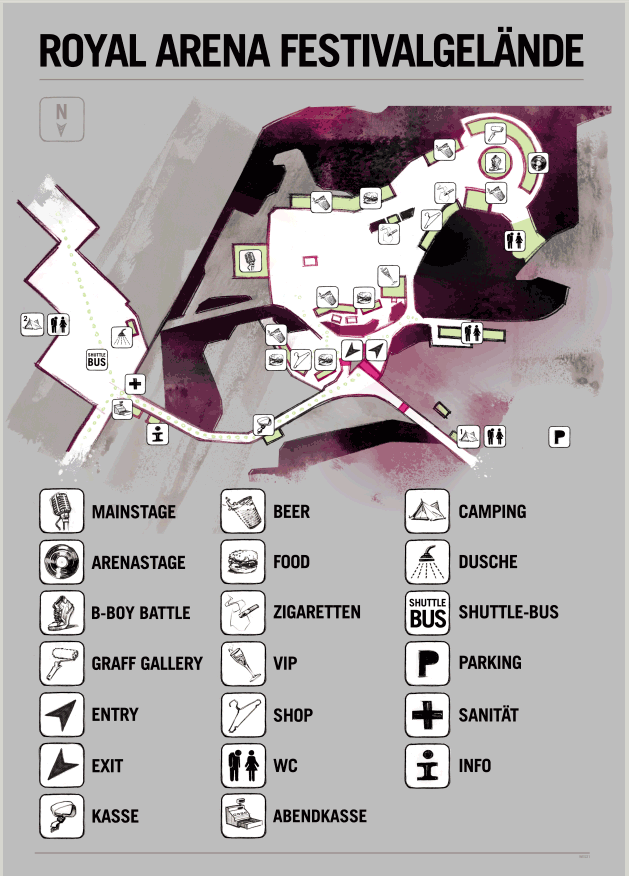 Royal Arena Festivalgel&auml;nde 2011