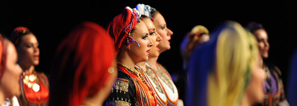 Serbischen National Tanzensemble Kolo