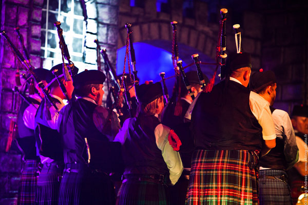 Tattoo im Zelt - Schottische Musikparade