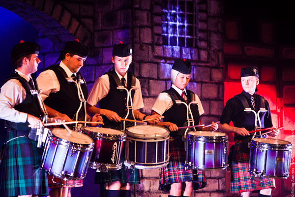 Tattoo im Zelt - Schottische Musikparade