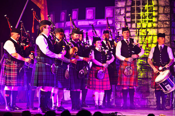 Tattoo im Zelt - Schottische Musikparade