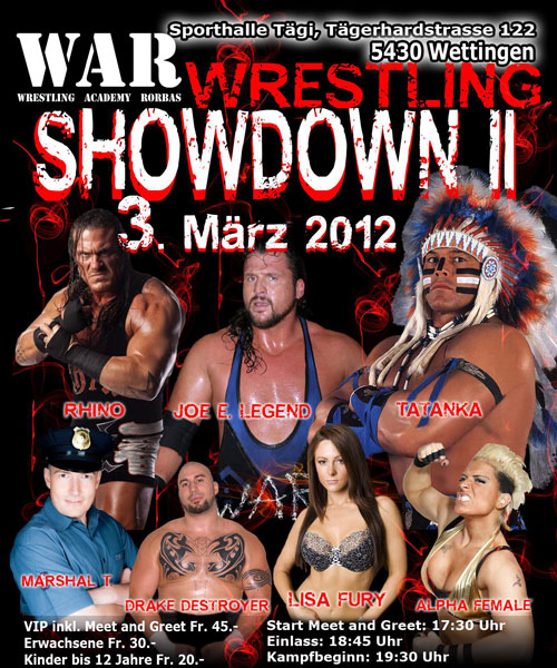 War Showdown 2012