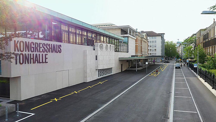 Kongresshaus Z&uuml;rich Aussenansicht