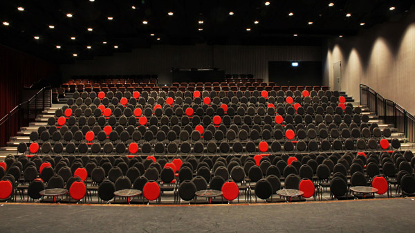 Theatersaal von vorne