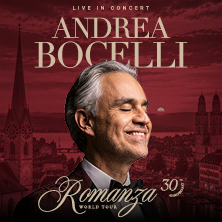 Andrea Bocelli - Romanza World Tour 2027