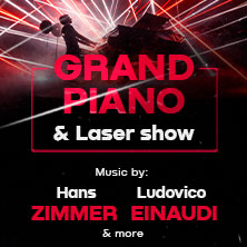 Grand Piano & Laser Show. Music by Zimmer and Einaudi