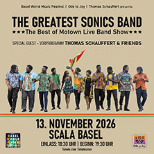 The Greatest Sonics Band - The Best of Motown Live Show