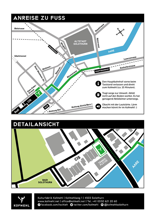 Anfahrt mit &ouml;ffentlichen Verkehrsmitteln
