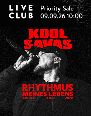 Kool Savas - Rhythmus meines Lebens Arena Tour 2028
