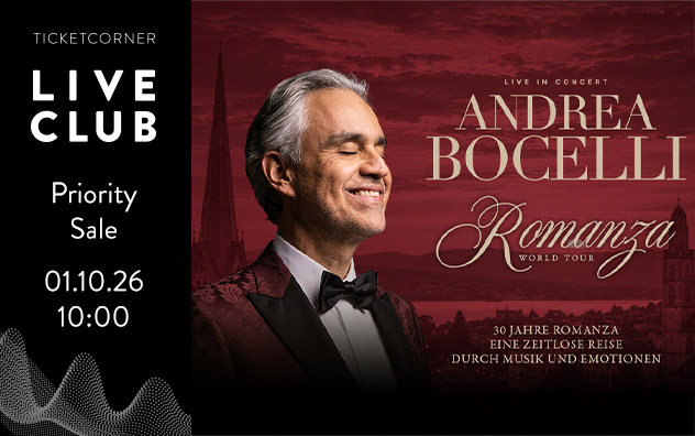 Andrea Bocelli - Romanza World Tour 2027
