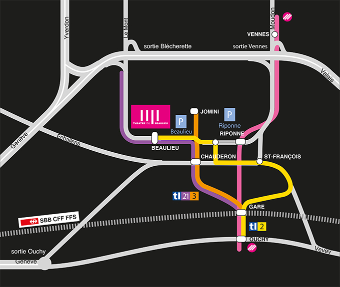 Acc&egrave;s par transports publics